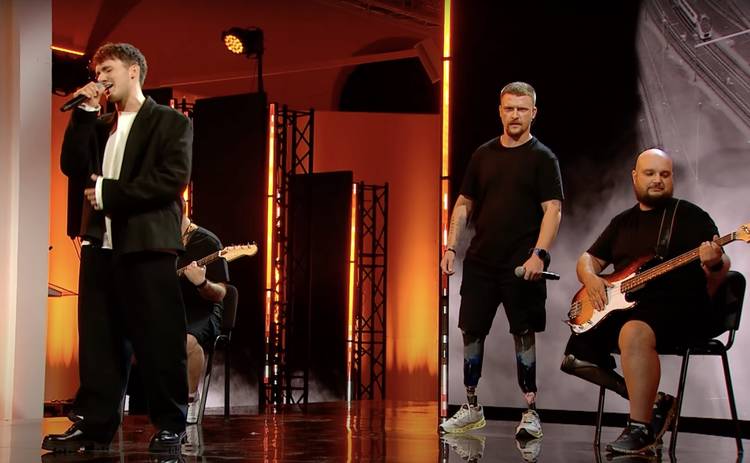 Виступ співака YAKTAK з ветеранами розчулив Володимира Зеленського