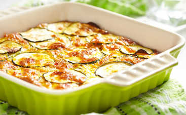 Нежная и очень вкусная! Запеканка из кабачков с плавленым сыром
