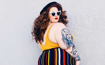 155-килограммовая модель Тэсс Холлидэй снялась топлес