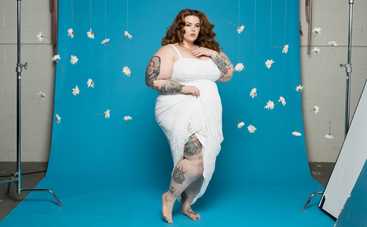 Самая крупная в мире модель Тэсс Холлидэй отправилась в спортзал