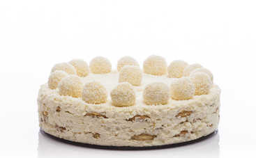 Нежный торт Raffaello без выпечки (рецепт)