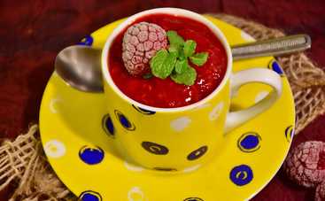 Полезный и вкусный малиновый сорбет: рецепт для жарких дней