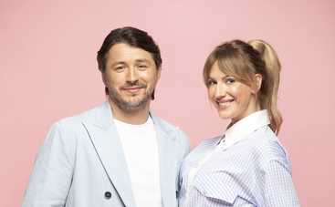 Сергей Притула и Леся Никитюк рассказали о своих ритуалах перед съемками шоу "Хто зверху?"