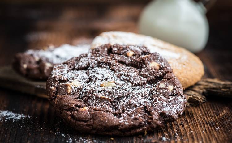 Рецепт шоколадно-орехового печенья для холодных вечеров от участницы 