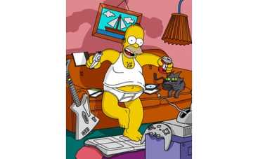 Гомер Симпсон голосует...