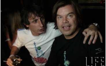 Ночь: Вадим Галыгин с ди-джеем Мадонны