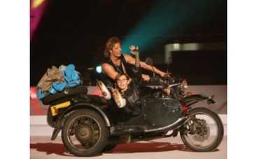 Фекла Толстая оденет коньки и сядет на мотоцикл