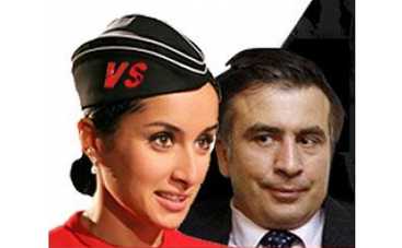 Тина Канделаки против Михаил Саакашвили