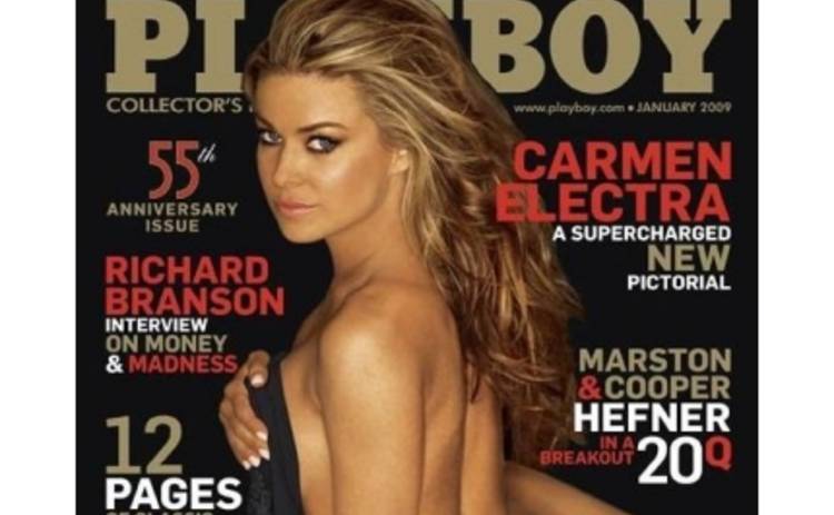 Кармен Электра снова радует глаз читателей Playboy