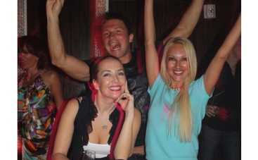 Фриске и Лазарев оторвались по полной