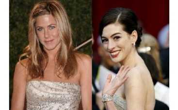 Энн Хэтэуэй поссорилась с Дженнифер Энистон