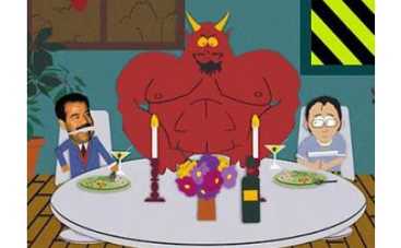 Создателям "Южного парка" вручили автограф Саддама Хуссейна