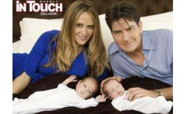 Чарли Шин показал миру своих близнецов