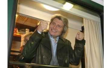 Басков переехал в ж/д вагон