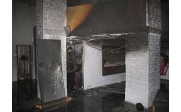 В Киеве подожгли арт-центр Гудимова