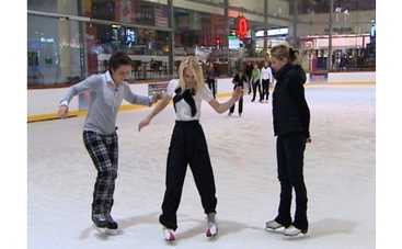 Оля Фреймут и Александр Педан занялись фигурным катанием