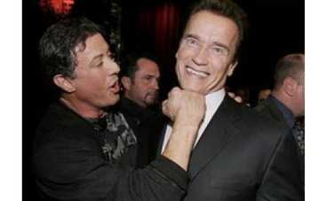 Шварценеггер снялся в фильме Сталлоне