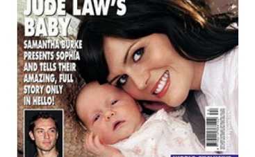 Дочь Джуда Лоу продали за 185 тысяч долларов