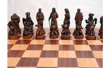 Украинец превратил "Notre Dame de Pari" в шахматы