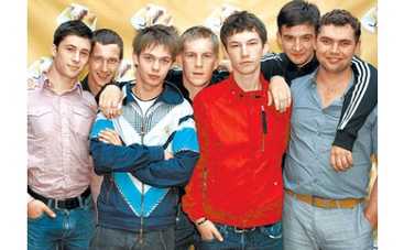 За кадром сериала "Курсанты"