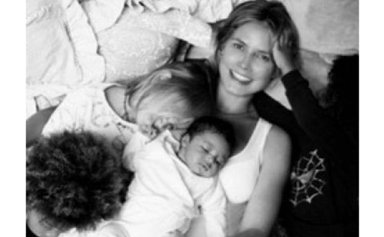 Хайди Клум показала фото своей дочери