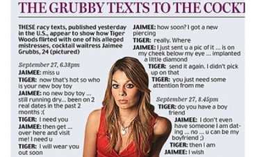 У Тайгера Вудса и Джорджа Клуни общая любовница