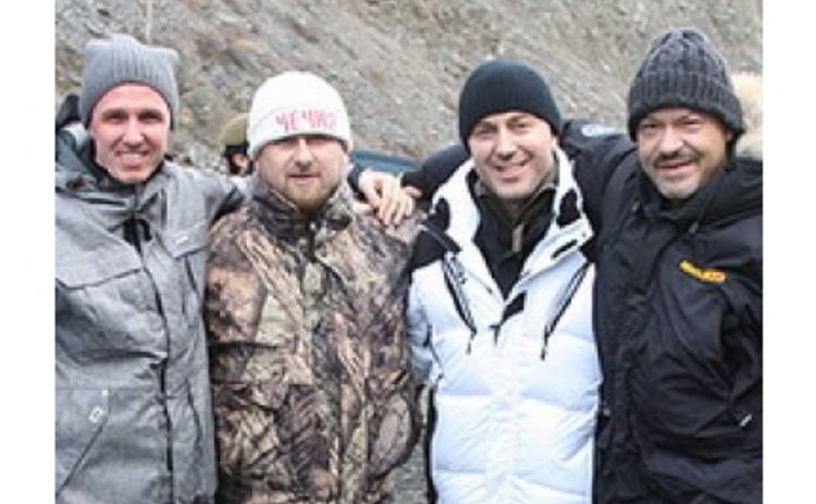 Байсаров, Кадыров и Бондарчук отдохнули в Чечне