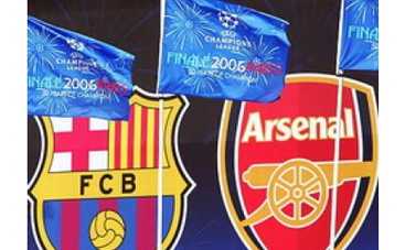 Лига Чемпионов: УТ-1 покажет матч "Барселона" – "Арсенал"