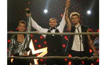 Макс Барских и Стас Шуринс вышли на ринг