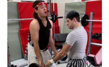 Молочный и Притула стали бодибилдерами