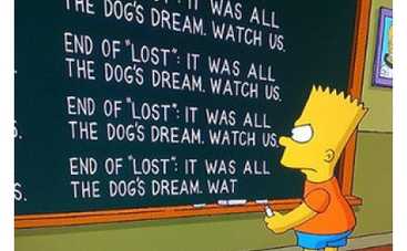 "Симпсоны" отметили окончание "Lost"