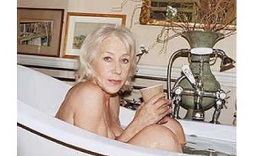 Старушка Хилен Миррен обнажилась для глянца