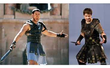 Гарик Харламов против Рассела Кроу ВИДЕО