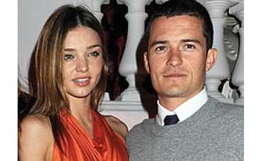 Орландо Блум и Миранда Керр тайно поженились