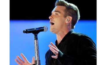 С Робби Уильямсом случился курьез