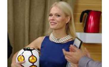 Ведущая "Подъема" стала "Другом ЕВРО-2012"