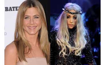 Дженнифер Энистон обошла Lady GaGa