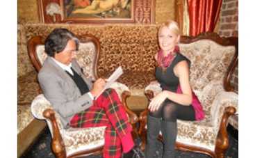 Кензо нарисовал портрет Оли Фреймут