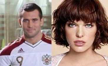 Российский футболист сыграет с Миллой Йовович