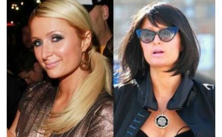 Пэрис Хилтон стала брюнеткой ФОТО