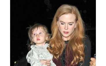 Маленькая дочь спасла Николь Кидман