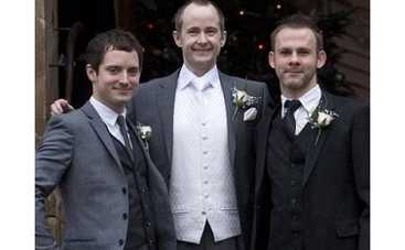 Звезды "Властелина колец" сыграли свадьбу