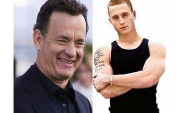 Том Хэнкс продвигает сына  в кино