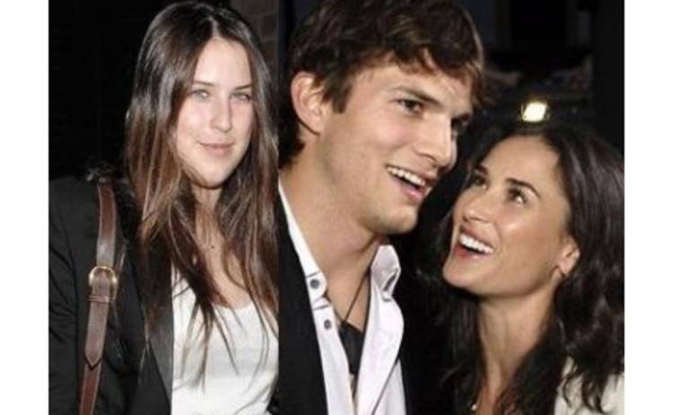 Дочь Деми Мур заодно с ее любовником