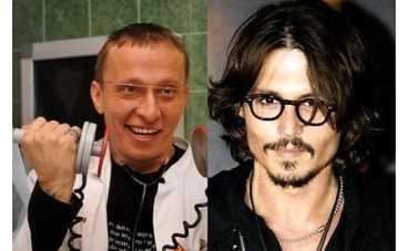 Иван Охлобыстин в картине с Джонни Деппом