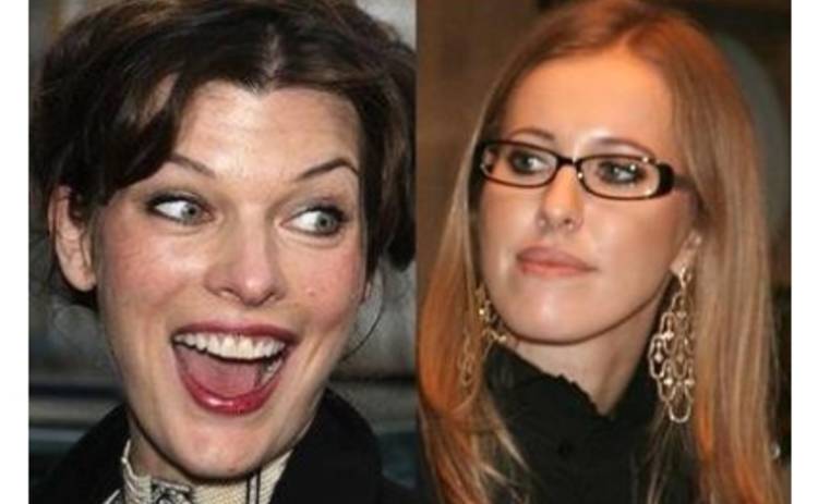 Йовович помогает Собчак выйти замуж