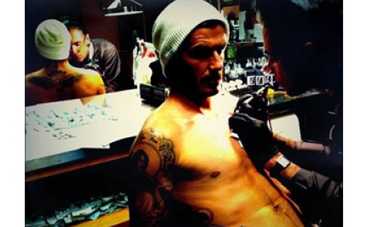 У Дэвида Бекхэма новая татуировка ФОТО