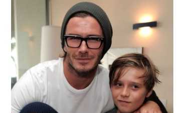 Дэвид Бекхэм оставил жену с дочерью