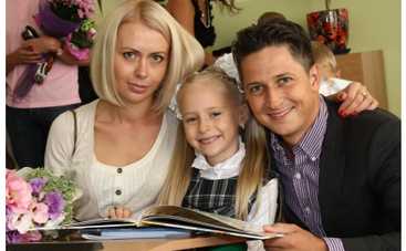 Дочь Александра Педана пошла в первый класс