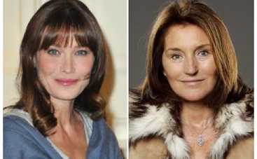 Экс-супруга Николя Саркози навестила Карлу Бруни